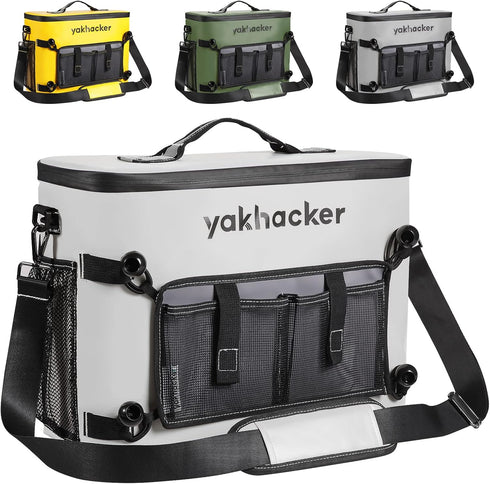 Kayak Cooler, Waterproof Seat Back Cooler for Kayaks, Portable Ice Chest for Travel and Beaches