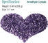 MAIBAOTA Natural Amethyst Crystal Quartz Rocks Chips Vase Filler Rocks for Succulent Plant Small Fish Tank Aquarium Gravel Decorative Pebbles Stones(200 gram)