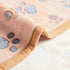 Allisandro Luxurious Dog Blanket, 350 GSM Microplush Fleece for Small Medium Large Dogs Cats, Brown, 32 x 24 Inches
