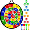 Erpotyl Large Dart Board Toys for Kids - 29'' Sticky Board with 12