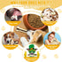 Sosation Chew Toys for Aggressive Chewers - Large Breed Beef Flavor Durable Nylon Bones for Puppies.