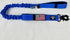 Heavy Duty Tactical Dog Leash - Bungee For Large Dogs Reflective Dual Handles Seat Belt Clip Strong Elastic Leash Ideal for Training Walking Running Outdoor Adventures Durable Pet Lead Multiple Colors