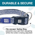 Max & Molly Classic 4 ft Dog Leash in Mykonos Navy - Strong, Padded, Waterproof, Lightweight, Comfortable for Small Dogs