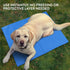 Navaris Gel Pet Cooling Mat with Durable Textiline Cover, Cooler Bed Mats for Dogs or Cats, 31.89 x 37.80 x 0.20