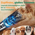 2 1 Gimars in Dog Clippers with Stainless Steel Dog Grooming Scissors Kits - Silver