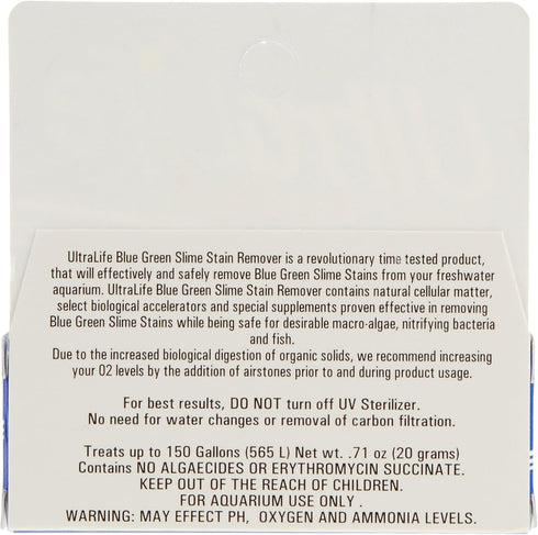 Ultralife Blue Green Slime Stain Remover