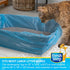 36 19 15 Count Fresh Step Jumbo Drawstring Cat Litter Box Liners, Scented Heavy Duty Kitty Litter Bags for X-Large Oval