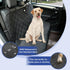 900D ALLANSING Back Seat Cover for Compact Cars/SUVs Rear Split Bench - Oxford Waterproof Non-Slip Car Seat Protector