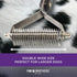 RYAN'S PET SUPPLIES Paw Brothers 20 Blade Medium Double Wide Dematting Rake for Dogs and Cats