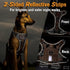 rabbitgoo Medium No Pull Dog Harness - Tactical Service Vest with Molle, Adjustable, Brown Camo