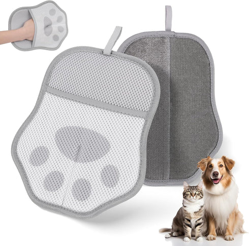 JGMGWJ Pet Hair Removal Glove for Cats& Dogs Enlarge Reusable Electrostatic Pet Hair