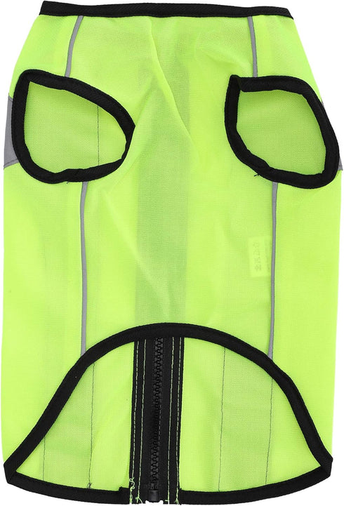 Pet Night Safety Clothing: Reflective Glowing Dog Vest Adjustable Soft Padded Suit for Small, Medium, Large Dogs