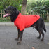 Lovelonglong Red Basic Hoodie Sweatshirt for Dogs, 100% Cotton, Fits Small Medium Dachshund Large Dog, XXL