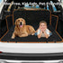 Hammock 600D KITPLUS Dog Car Seat Cover for Pets Waterproof Seat Cover Nonslip Durable Heavy Duty Scratch Proof Soft