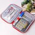 JIAKAI 2 Packs First Aid Bag, Empty Mini Portable Medical Pouch for Outdoor Camping Hiking Travel Emergency