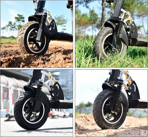 RUTU 10 x 2.50 Tire and Inner Tube Set Replacement for Smart Self Balancing Electric Scooters, Fits 10" Wheels