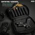 Savior Equipment Tactical Double Scoped Handgun Firearm Case, Pistol Bag for Outdoor Hunting, Lockable Compartment