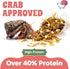 Snout and Shell Hermit Crab Food Bundle Fruity Breakfast Blend, Crabby Bug Blend & Greensand Organic, High Protein