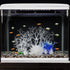 MyLifeUNIT 7 Pack Aquarium Plants, Artificial Coral Ornament for Fish Tank Decorations (White)