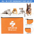 GPUSFAK Dog First Aid Kit - Pet First Aid Kit for Dogs Pet Emergency Kit with Pets First Aid Supplies for Home Camping