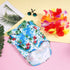 3 Pieces Pet Dog Hawaiian Costume Summer Shirts for Dogs Hawaiian Dog Cat T-Shirts Funny Cute Sunglasses and a Colorful Wreath for Small to Medium Dog