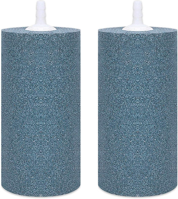 VIVOSUN 2PCS Large Air Stone, 4 x 2 Inch for Aquarium, Fish Tank, Hydroponics Air Pump