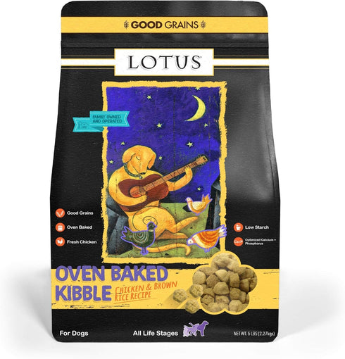 Lotus Chicken Recipe Dry Dog Food - 5 Pounds