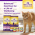 Wellness Complete Health Natural Dry Cat Food with Wholesome Grains, Real Meat (Adult Cat, Chicken & Chicken Meal