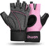ihuan Breathable Weight Lifting Workout Gym Gloves: Fingerless Exercise Wrist Support |