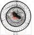 30" 4.4/9.5lb, 36 QualyQualy Crab Ring Trap, Heavy Duty Crab Nets Crab Net for Crabbing Pier with Fishing Buoy & Tarred