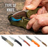 Smith’s 50981 Pocket Pal Tactical Knife Sharpener - OD Green, 2 Stage Sharpener & Diamond Rod, Compact