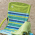 250lbs, Coleman Utopia Breeze Lightweight Beach Chair with Cup Holder, Comfortable Portable Outdoor Chair with Carry