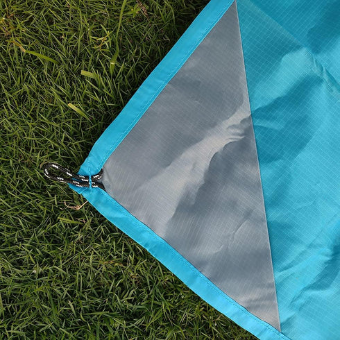 Orga'Neat Compact Pocket Blanket, Sandproof Picnic Blanket 55”x60” for Hiking, Concert, Travel Festivals,