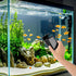 2 1/5"-1/2" hygger Magnetic Fish Tank Cleaner, Aquarium Glass Cleaner with Detachable Algae Scraper Blade, Floating