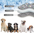 Gray Dog Cooling Mat, Washable Non-Toxic Summer Cooling Pads for Indoor & Outdoor