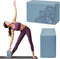 Gaiam Yoga Block - Supportive Latex-Free Eva Foam with Soft Non-Slip Surface for Yoga, Pilates, Meditation Accessories