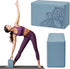Gaiam Yoga Block - Supportive Latex-Free Eva Foam with Soft Non-Slip Surface for Yoga, Pilates, Meditation Accessories