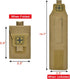 sozothy Mini IFAK Micro Trauma Pouch | Compact Empty EDC First Aid Organizer | Portable Stop Bleeding Supplies Pouch
