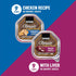Evolve Classic Crafted Meals Cat Food Variety Pack - Chicken & Liver Recipe 3oz (Pack of 18)