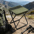 Wind Tour Backpack Outdoor Folding Stool, Pencil Case Stool, Portable Lightweight Camping Gear, Sports Folding Chair