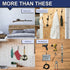 Heavy Duty Steel Gun Rack Storage Wall Mount Hooks for Rifles, Shotguns, and Archery Bow