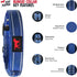 Heavy Duty Dog Collar With Handle | Ballistic Nylon Collar | Padded Reflective Collar with Adjustable Stainless Steel