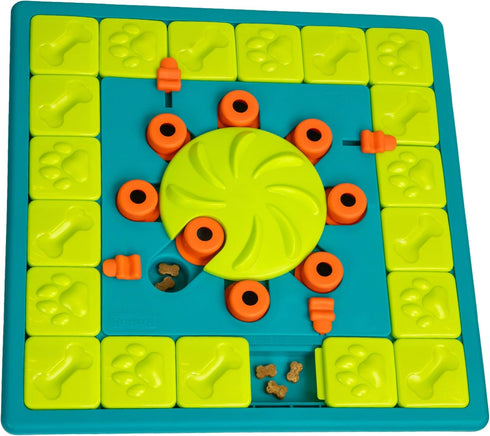 Outward Hound by Nina Ottosson MultiPuzzle Interactive Dog Treat Puzzle Enrichment Toy,
