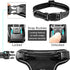 WINSEE Dog Harness No Pull with Collar, Adjustable Reflective Oxford Vest, Front/Back Leash Clips for All Dog Sizes