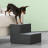 ZINUS Easy Pet Stairs/Pet Ramp/Pet Ladder, X-small, Grey