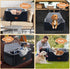 Foam,2 2 Persure Dog Car Seat for Large Medium Size Puppy Dog,Soft Fabric Dogs Bed Filling Memory Clip-On Safety Leashs