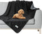PetAmi Waterproof Dog Blanket for Medium Large Pets, Reversible Washable Soft Fleece Cat Blanket, Pet Couch Cover