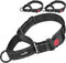 haapaw Martingale Dog Collar 2 Packs with Quick Release Buckle, Reflective Training Collars for Small Medium Large Dogs