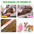 Trimmer Small Animal Pet Grooming Kit with Pet Shedding Slicker Brush, Bath Massage Glove, Pet Grooming Comb, Nail
