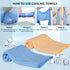 BOGI Cooling Towels for Neck and Face, Soft Breathable Cool Towel for Instant Cooling Stay Cool for Yoga, Sport, Gym
